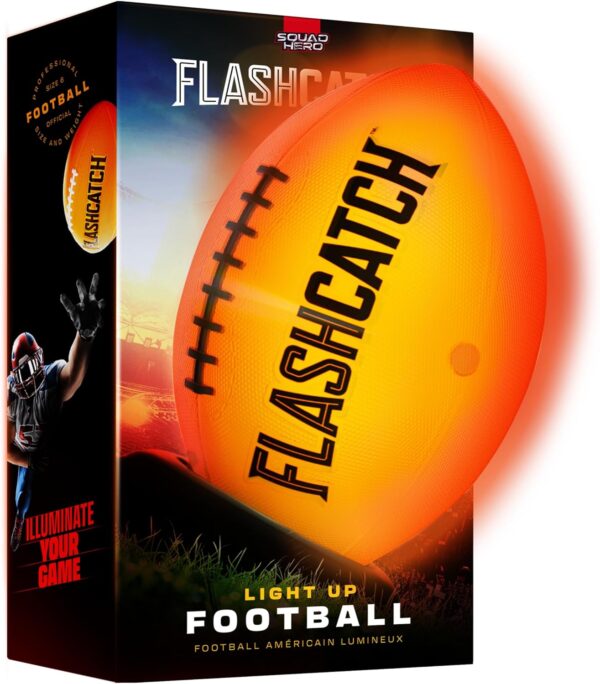 Light Up football that glows in the dark