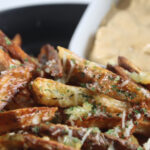 Garlic Parmesan fries and fry sauce