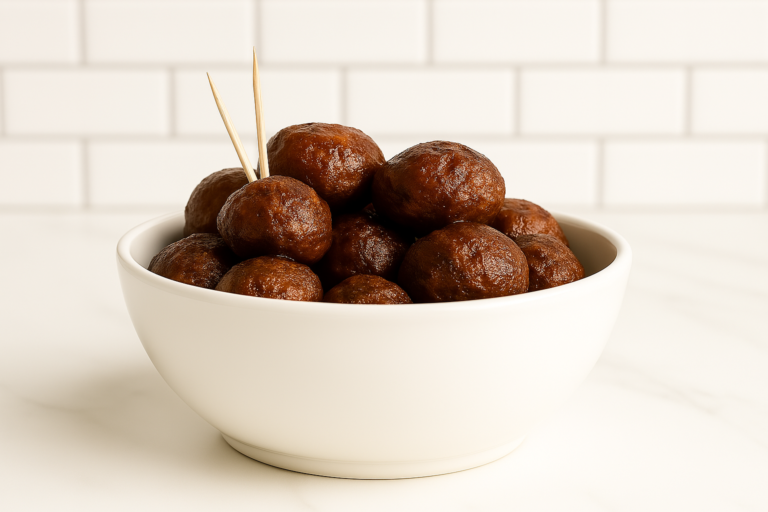 Grape Jelly Meatballs