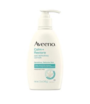 Aveeno Calm + Restore Oat Repairing Body Lotion for Sensitive Skin