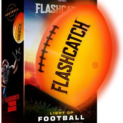 Light Up football that glows in the dark